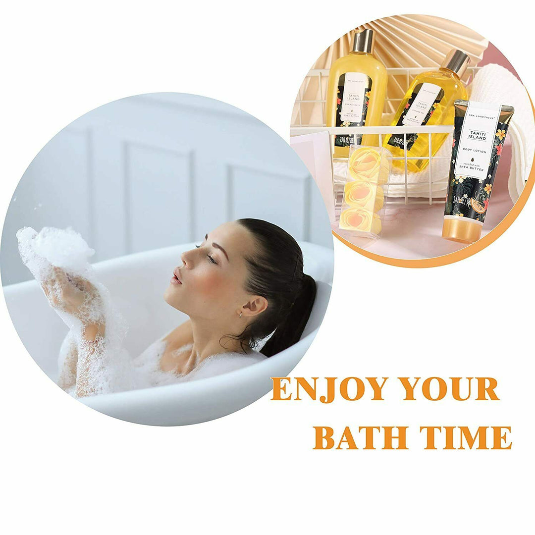 Tahiti Island Spa Gift Basket