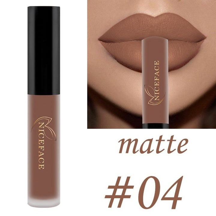 Waterproof Matte Lip Gloss Liquid Lipstick