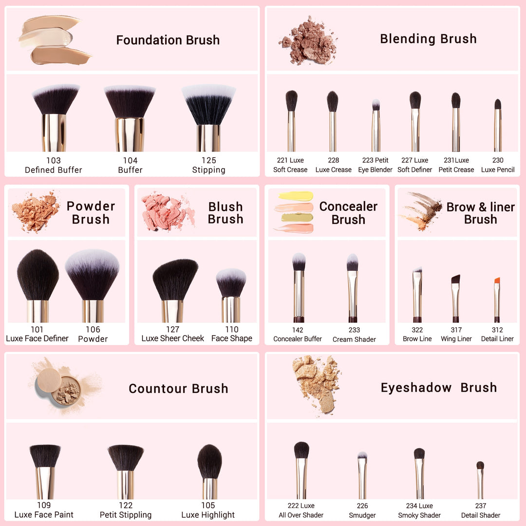 Makeup Brushes Set