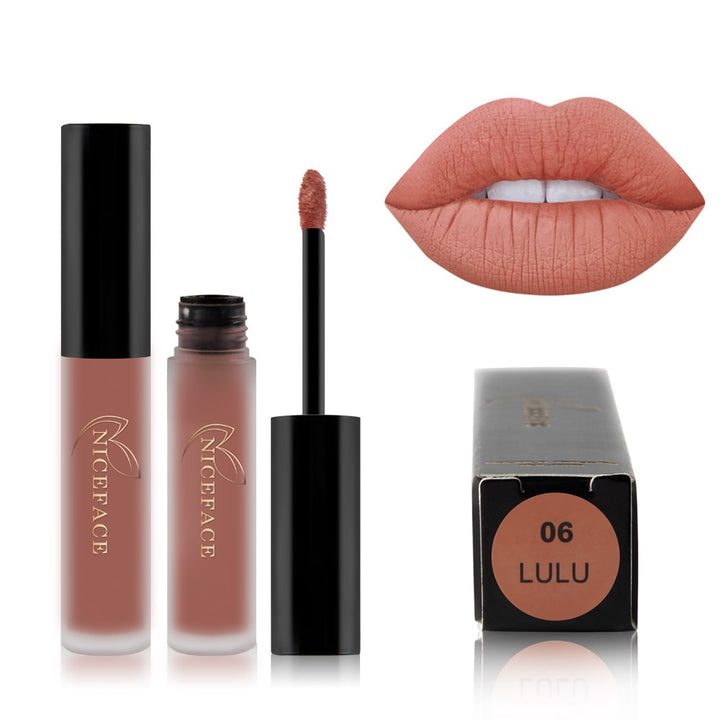Waterproof Matte Lip Gloss Liquid Lipstick