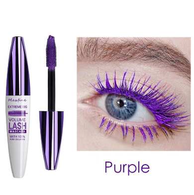 5D Silk Fiber Mascara Lash Color Mascara Waterproof Rimel 3D Mascara Eyelash Extension Thick Lengthening Eye Lashes Cosmetic