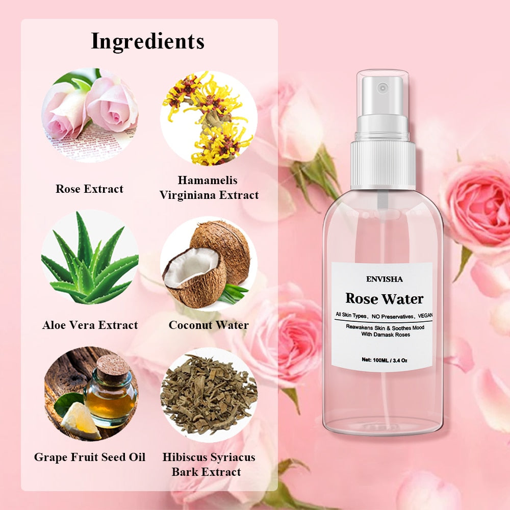 Organic Hydrating Rose Facial Toner