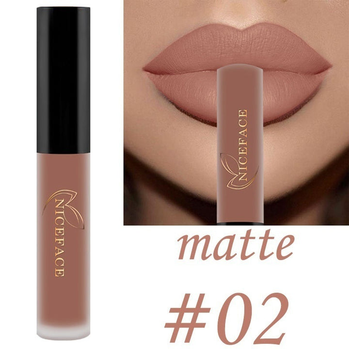 Waterproof Matte Lip Gloss Liquid Lipstick