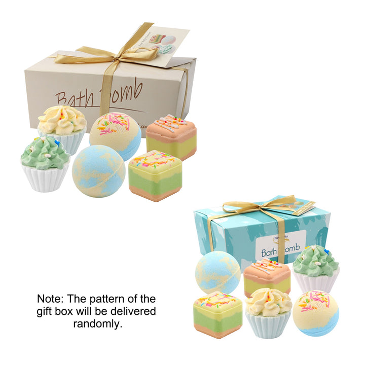 Organic 6 Bath Bombs Set