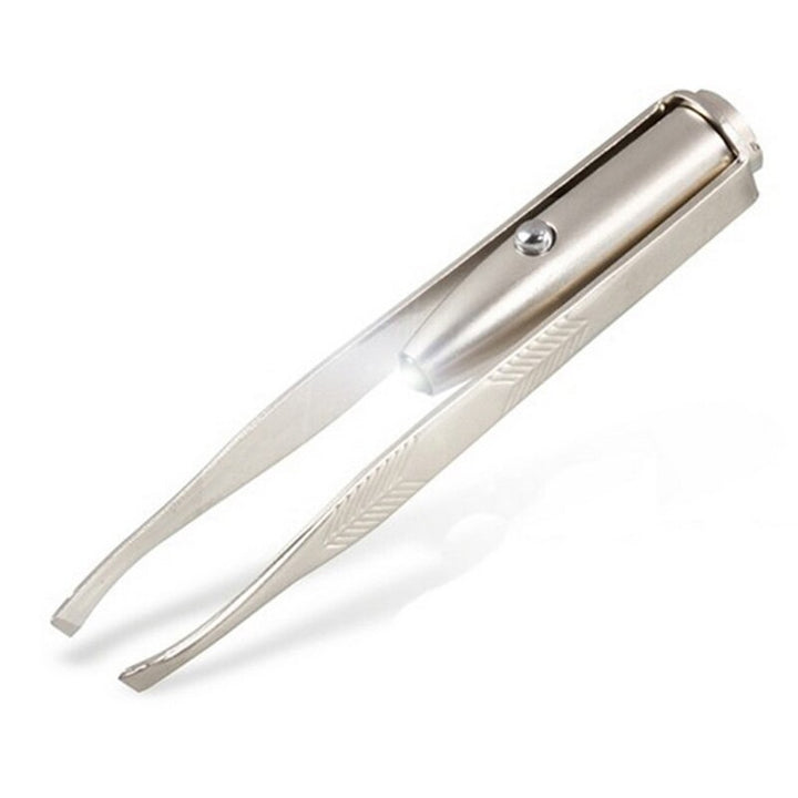 Stainless Steel LED Light Tweezers