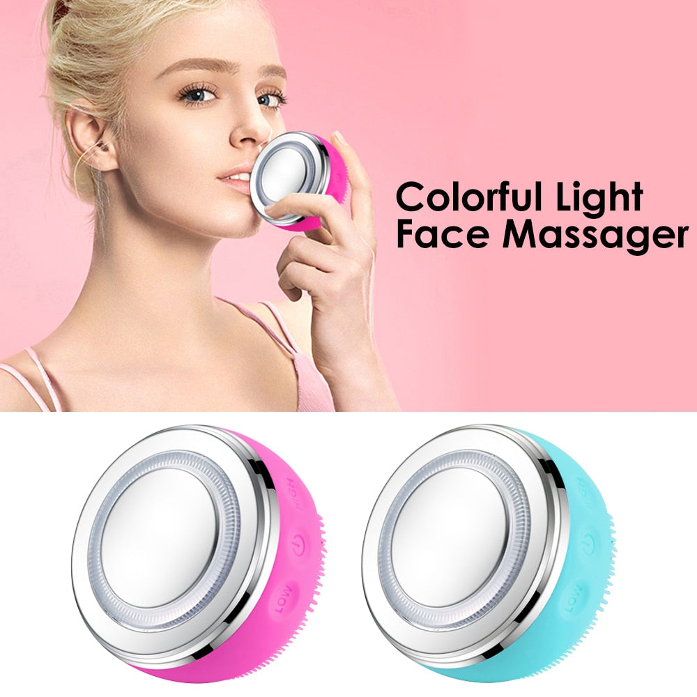 Electric Face Cleansing Silicone Brush