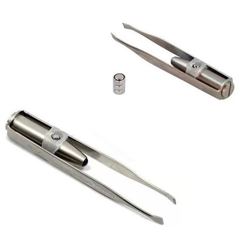 Stainless Steel LED Light Tweezers