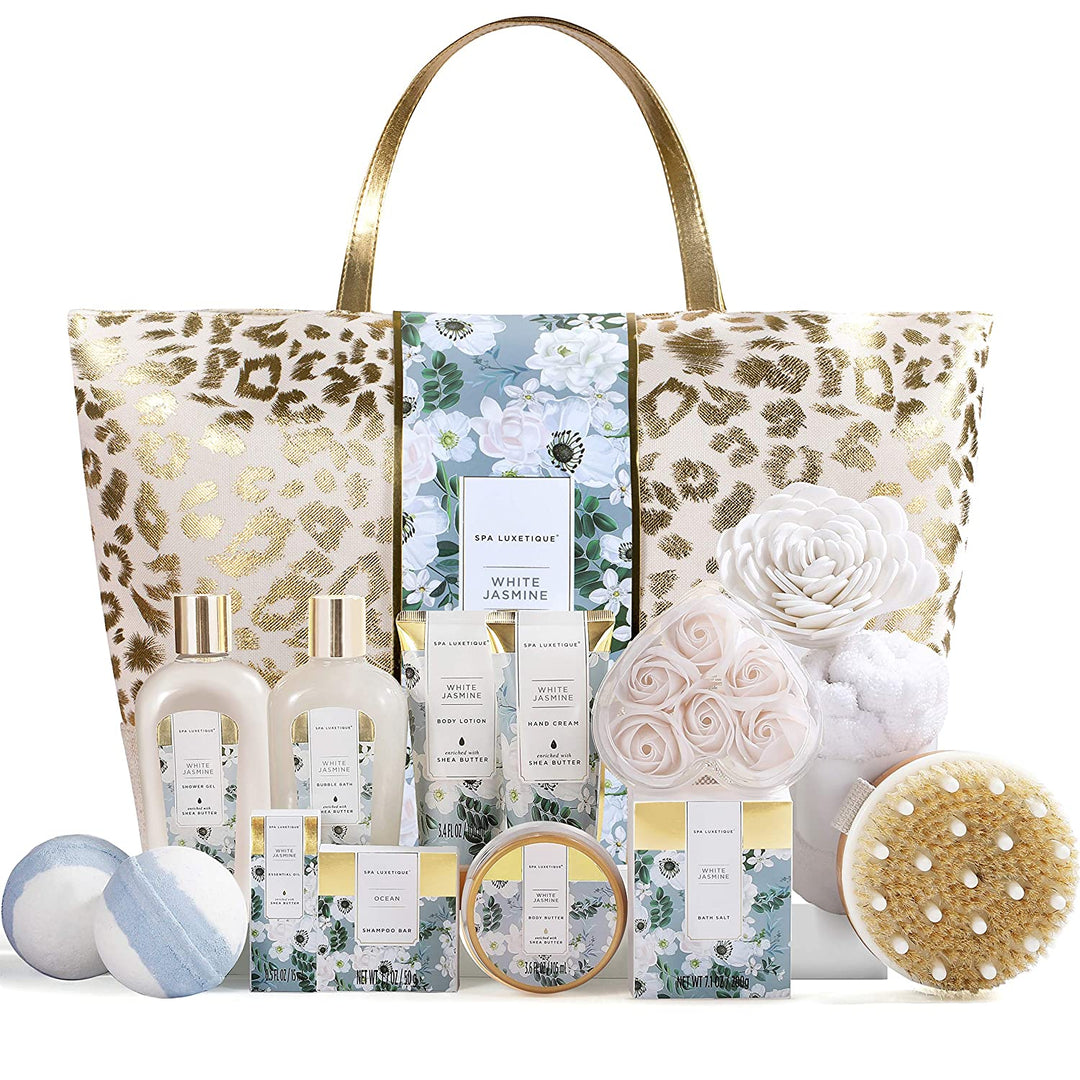 White Jasmine Spa Gift Basket