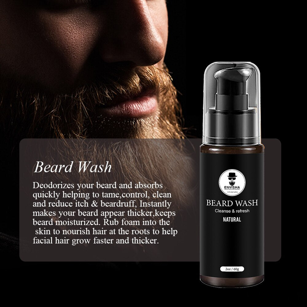 Organic Men's Beard Care Set