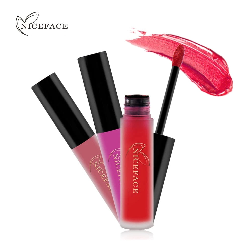 Waterproof Matte Lip Gloss Liquid Lipstick