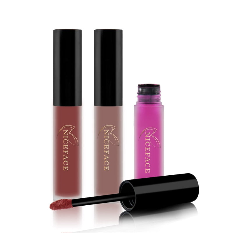 Waterproof Matte Lip Gloss Liquid Lipstick