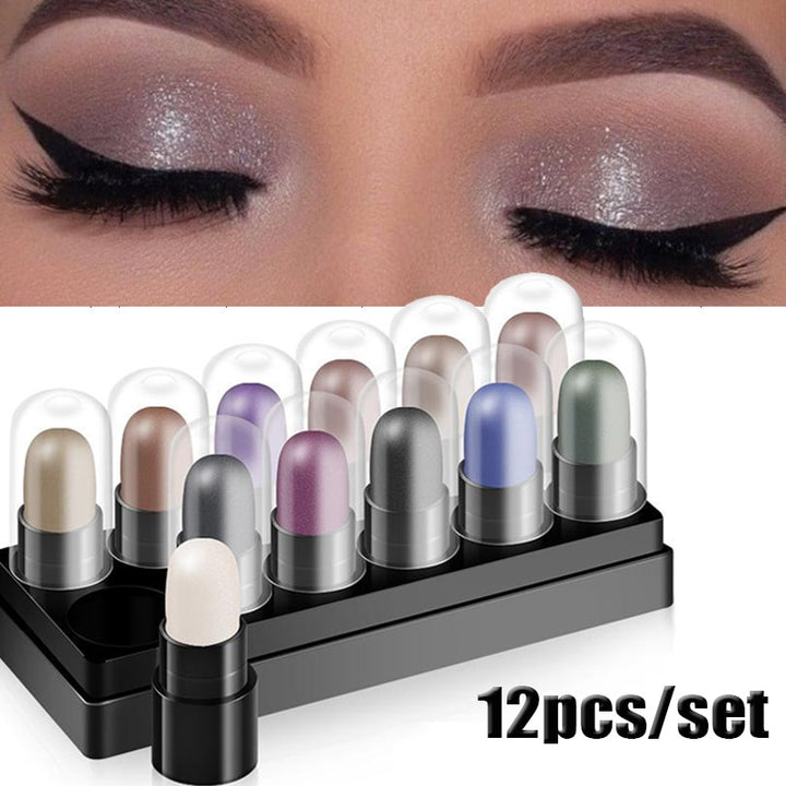 Eyeshadow Smokey Pencils Set 12 Colors