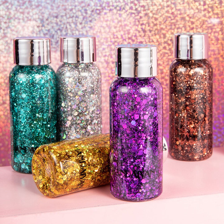 Hair Body Face Glitter Gel