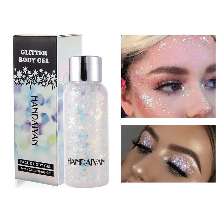 Hair Body Face Glitter Gel