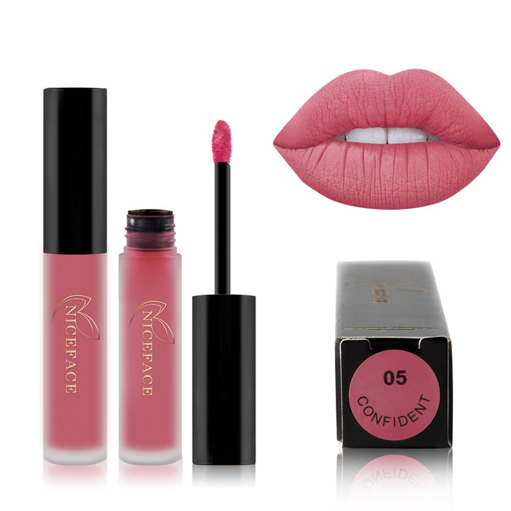 Waterproof Matte Lip Gloss Liquid Lipstick