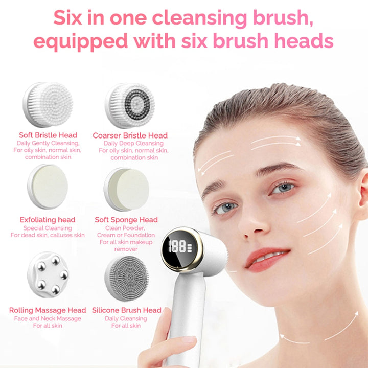 Powerful Facial Cleansing Brush