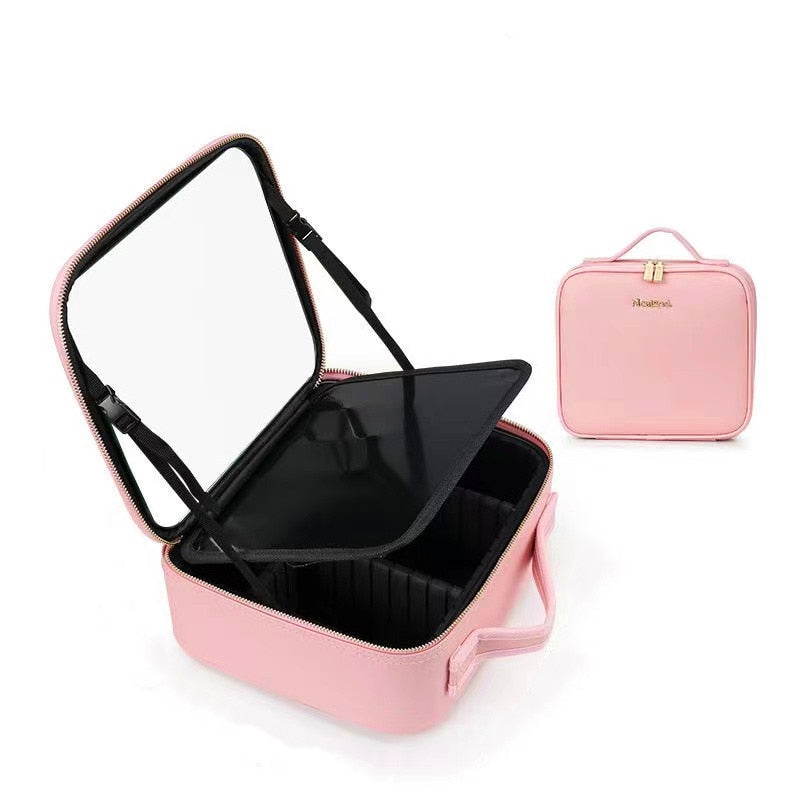 Women LED Light Cosmetic Bag