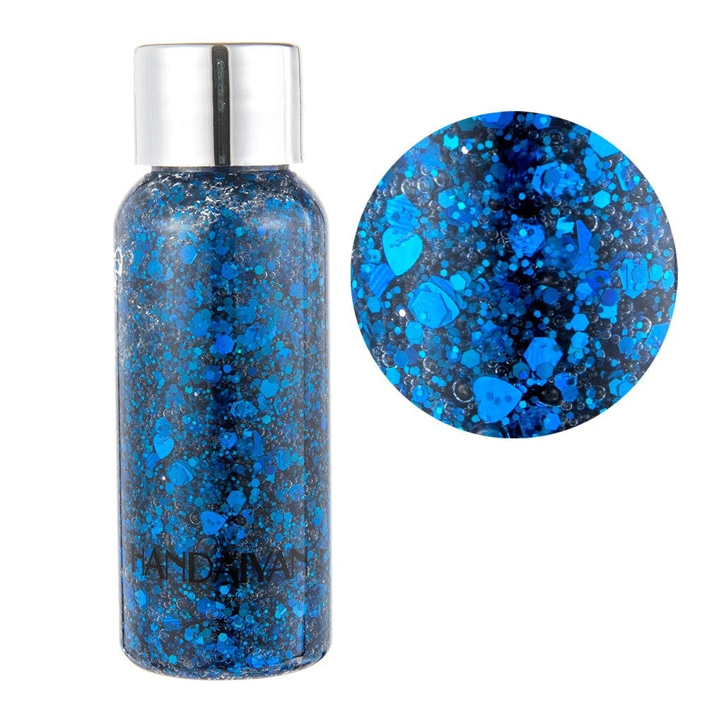 Hair Body Face Glitter Gel