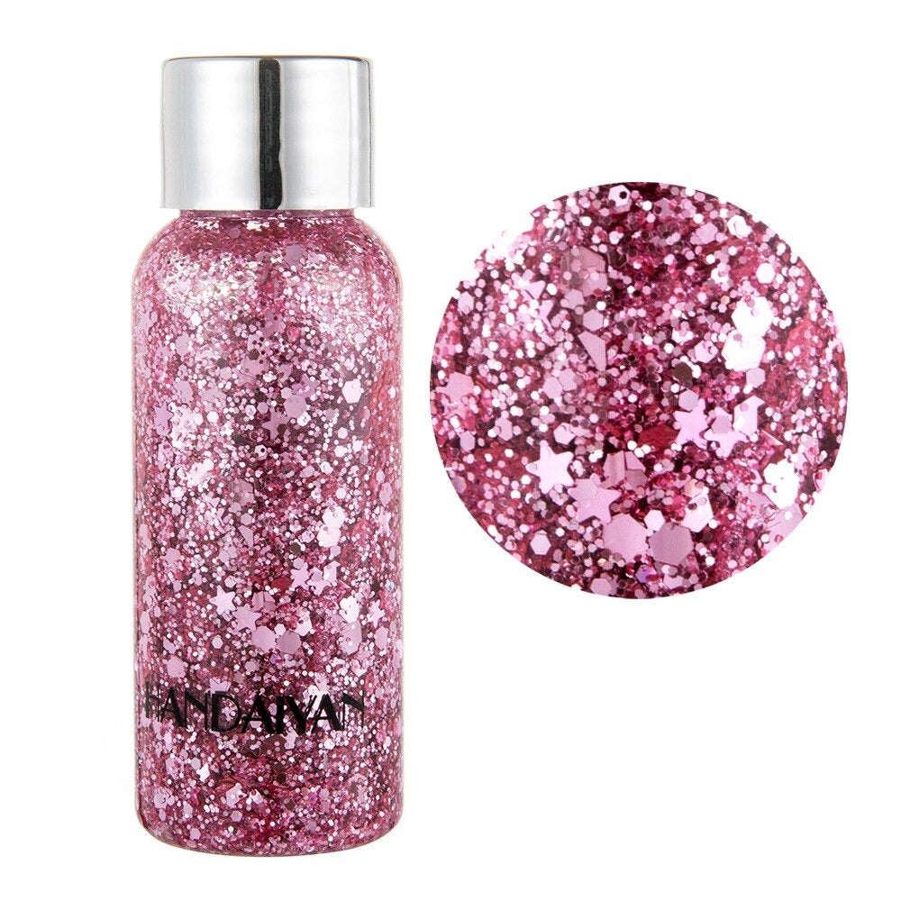 Hair Body Face Glitter Gel