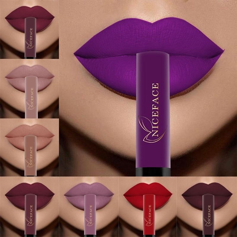 Waterproof Matte Lip Gloss Liquid Lipstick