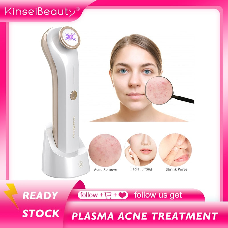 Plasma Facial Massager Blue Light Laser